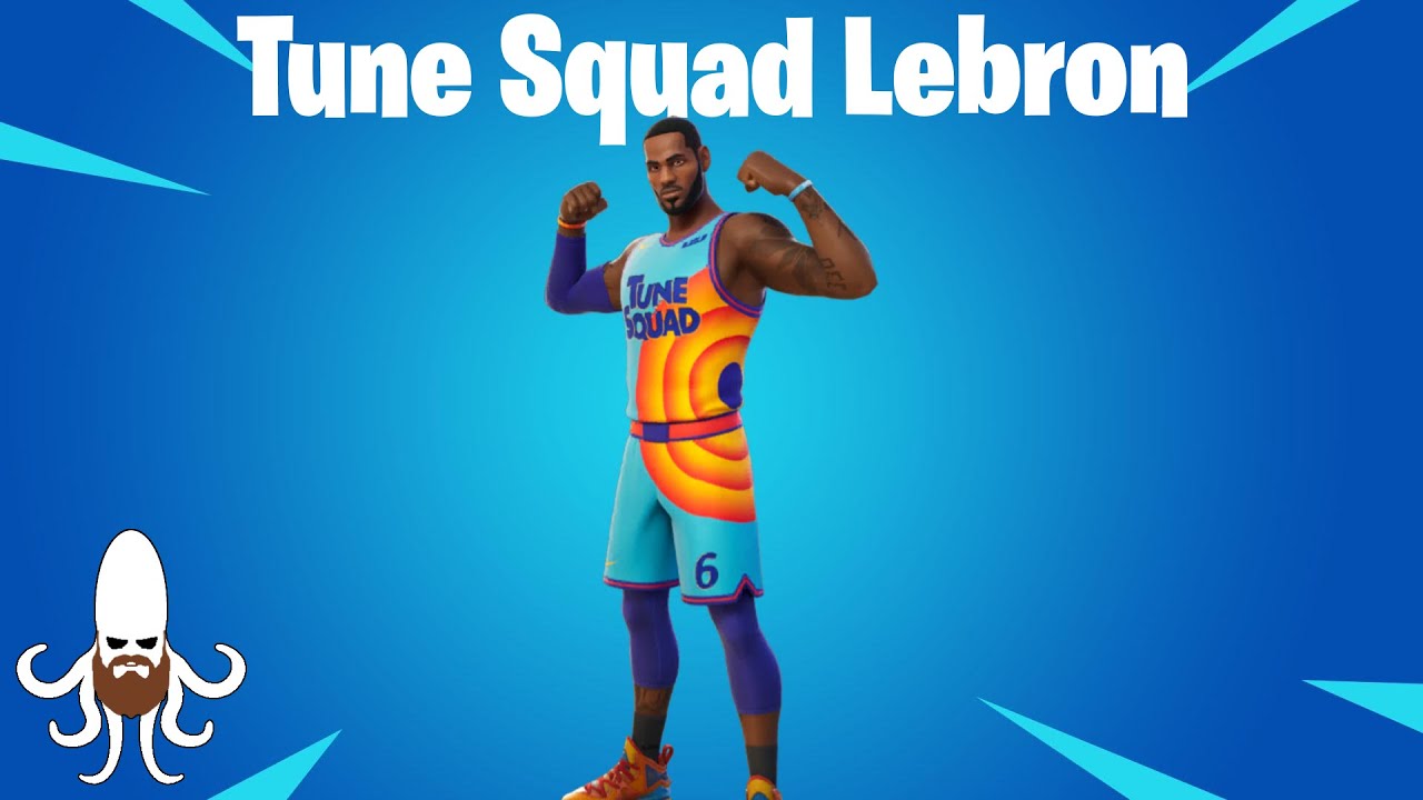 Tune Squad Lebron - Skin Review & Gameplay - Fortnite