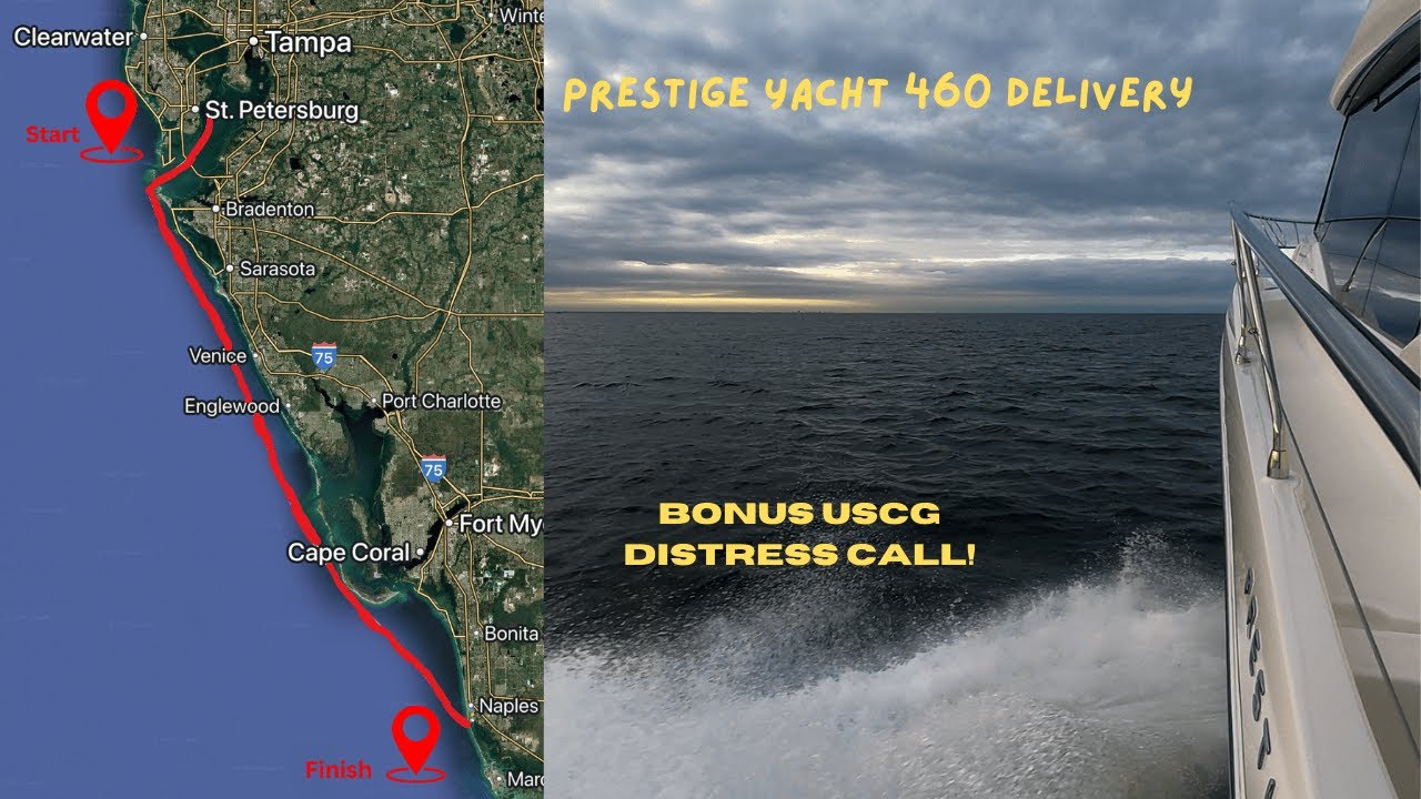 Delivering A Brand-New Yacht 125 Nautical Miles Down the West Coast {Yacht Delivery}