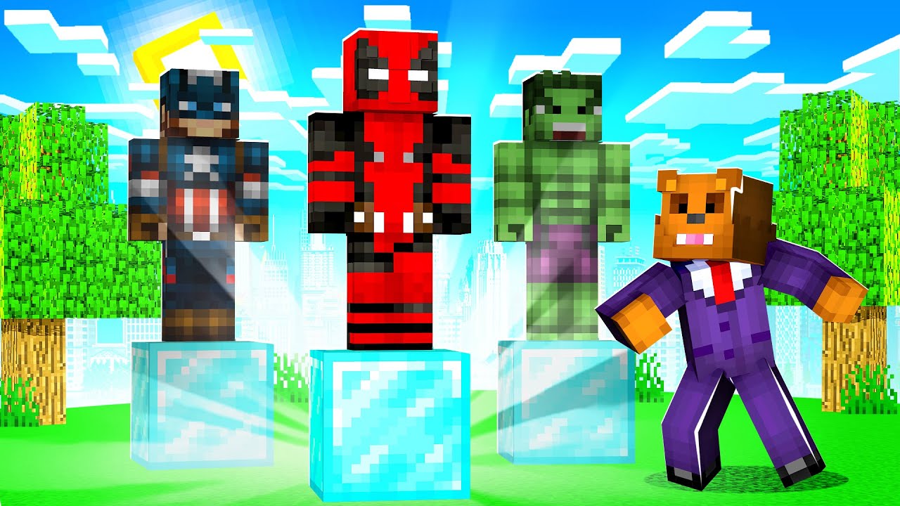 Creating The BEST Superhero In Minecraft