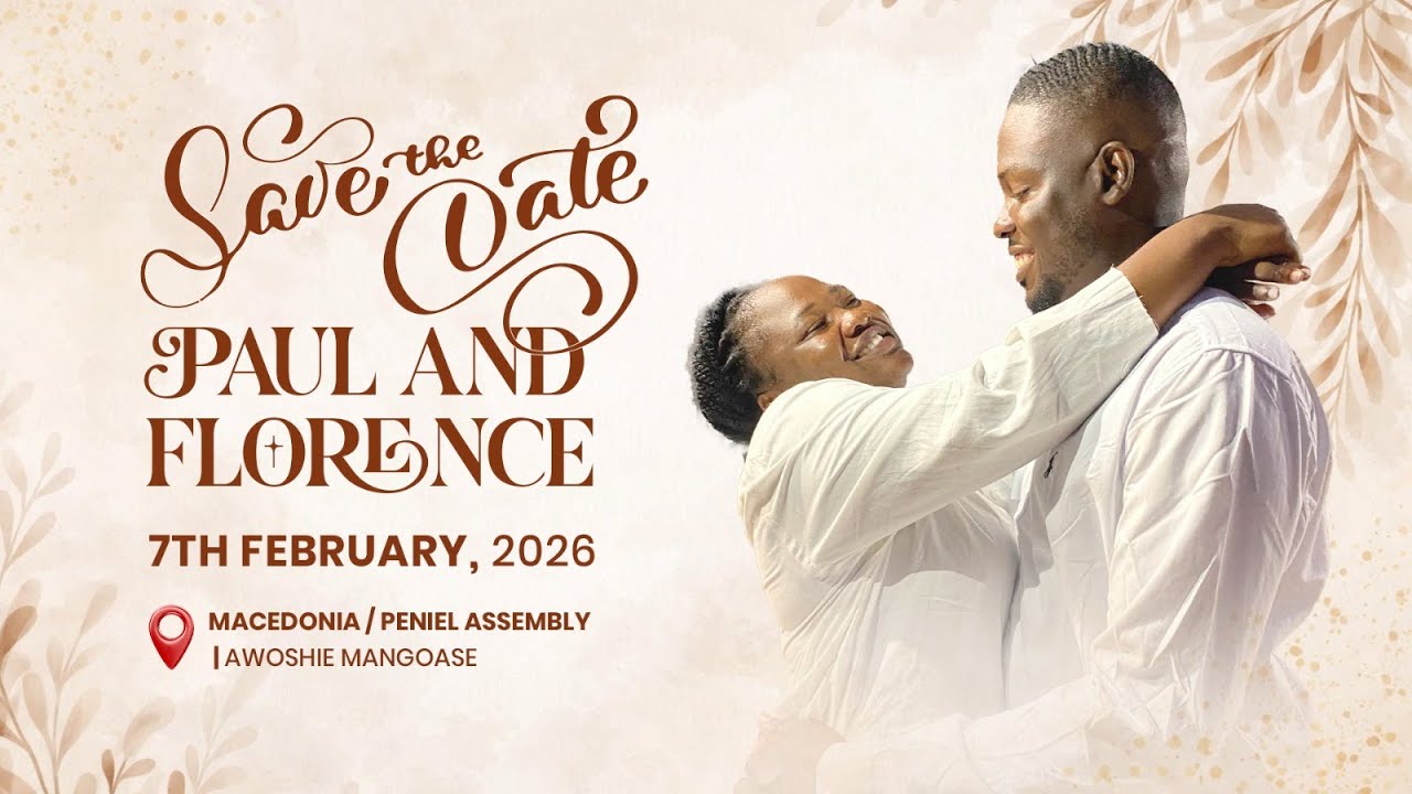 The Wedding Ceremony of Paul Atsu & Florence Kpentey | Live on YouTube