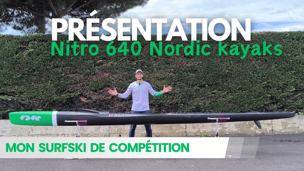 Je vous présente ma fusée (mon surfski d'Ocean Racing)