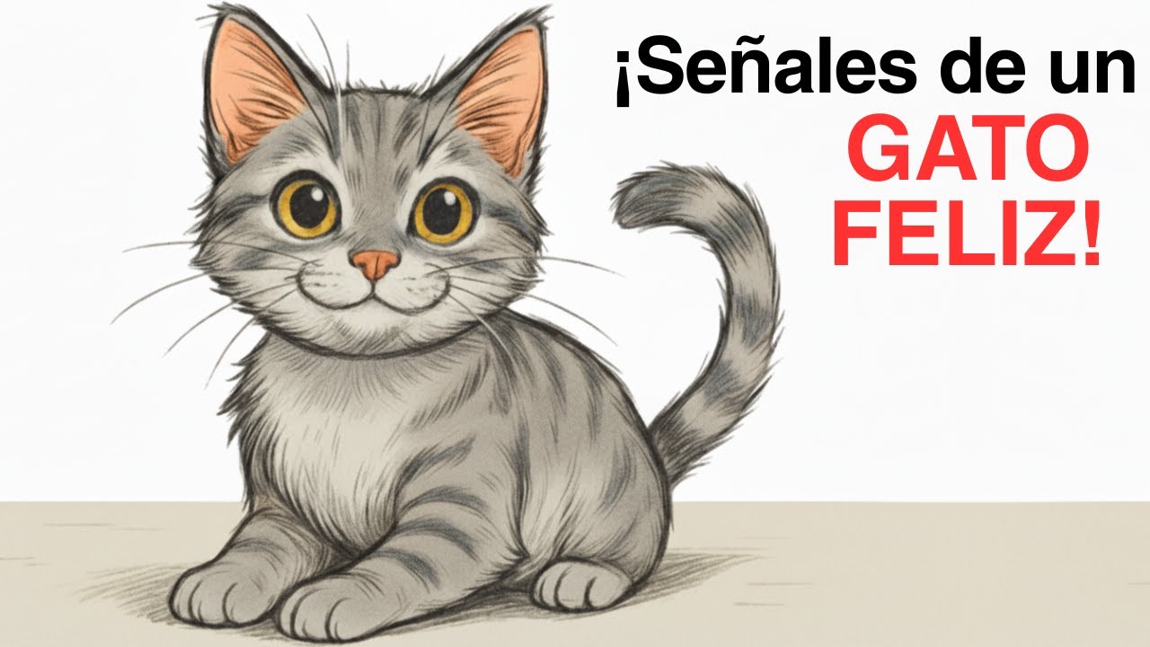 Si tu gato hace esto, ¡es REALMENTE FELIZ!