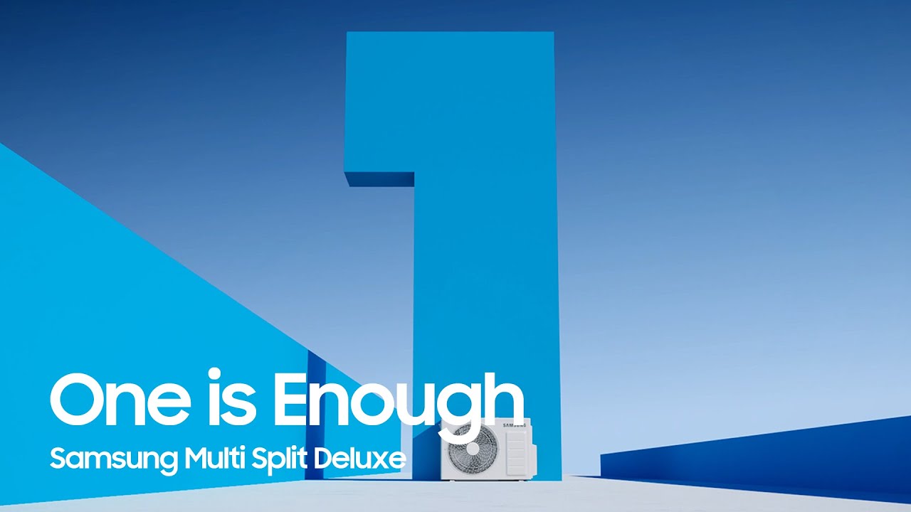 One is Enough│Samsung Deluxe Multi-Split Air Conditioner Intro
