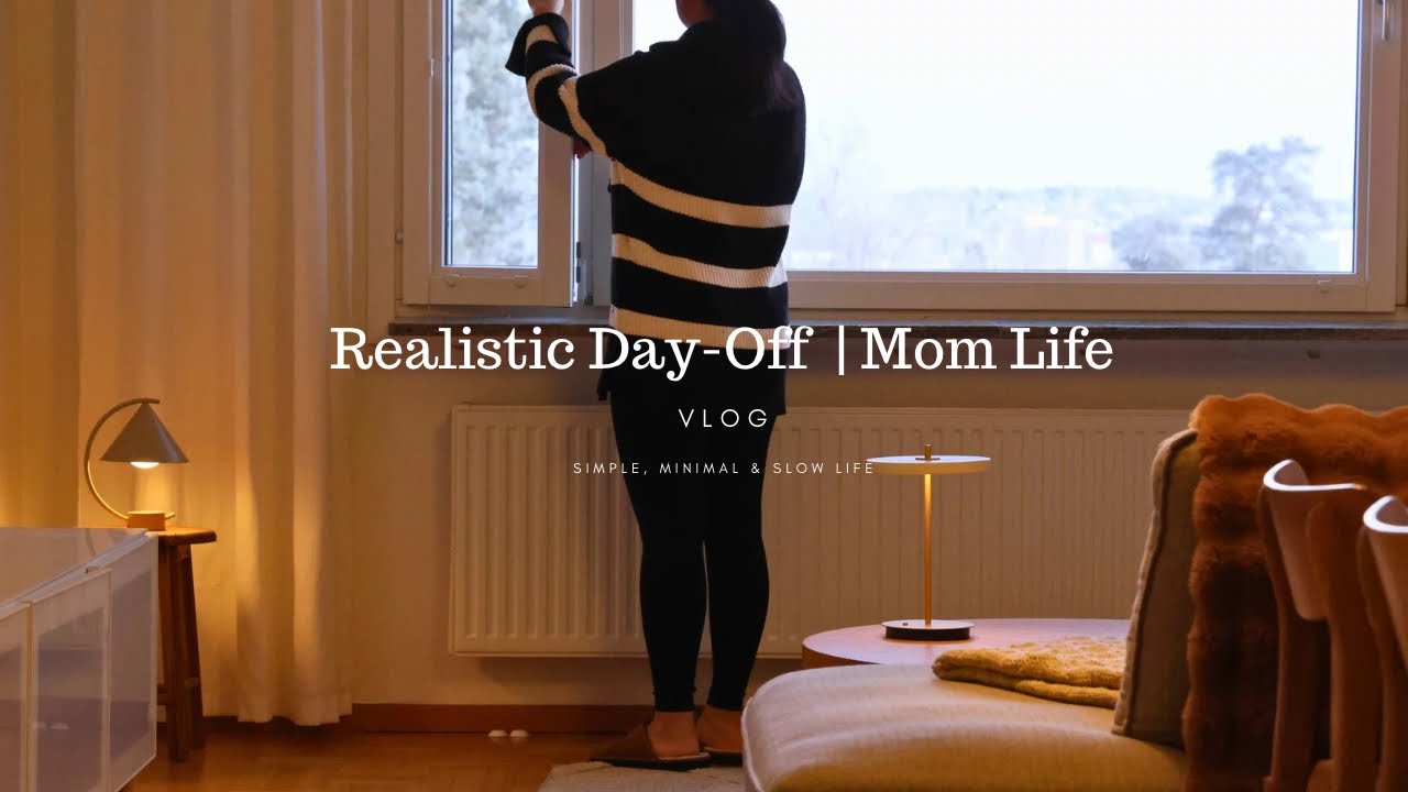 Realistic Day Off in My Life as a Working & Studying Minimalist Mom | Slow Living in Sweden