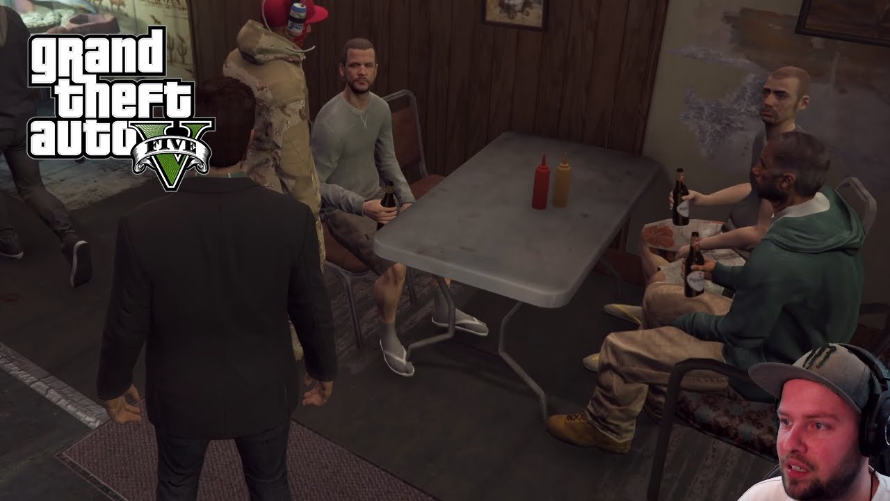 GTA V Freeroam -  MET DE JONGENS NAAR DE KROEG! (1/3)