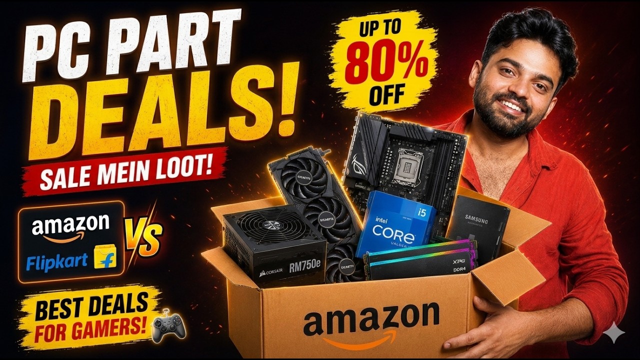 Amazon Great Summer Sale 🔥 PC Build Deals For Gamers