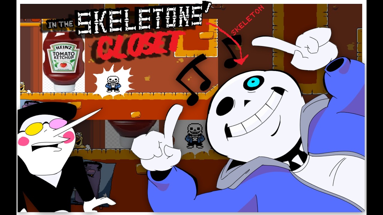 (in the) SKELETONS' CLOSET- [Spamton's Hot Spaghetti!] By CYUS