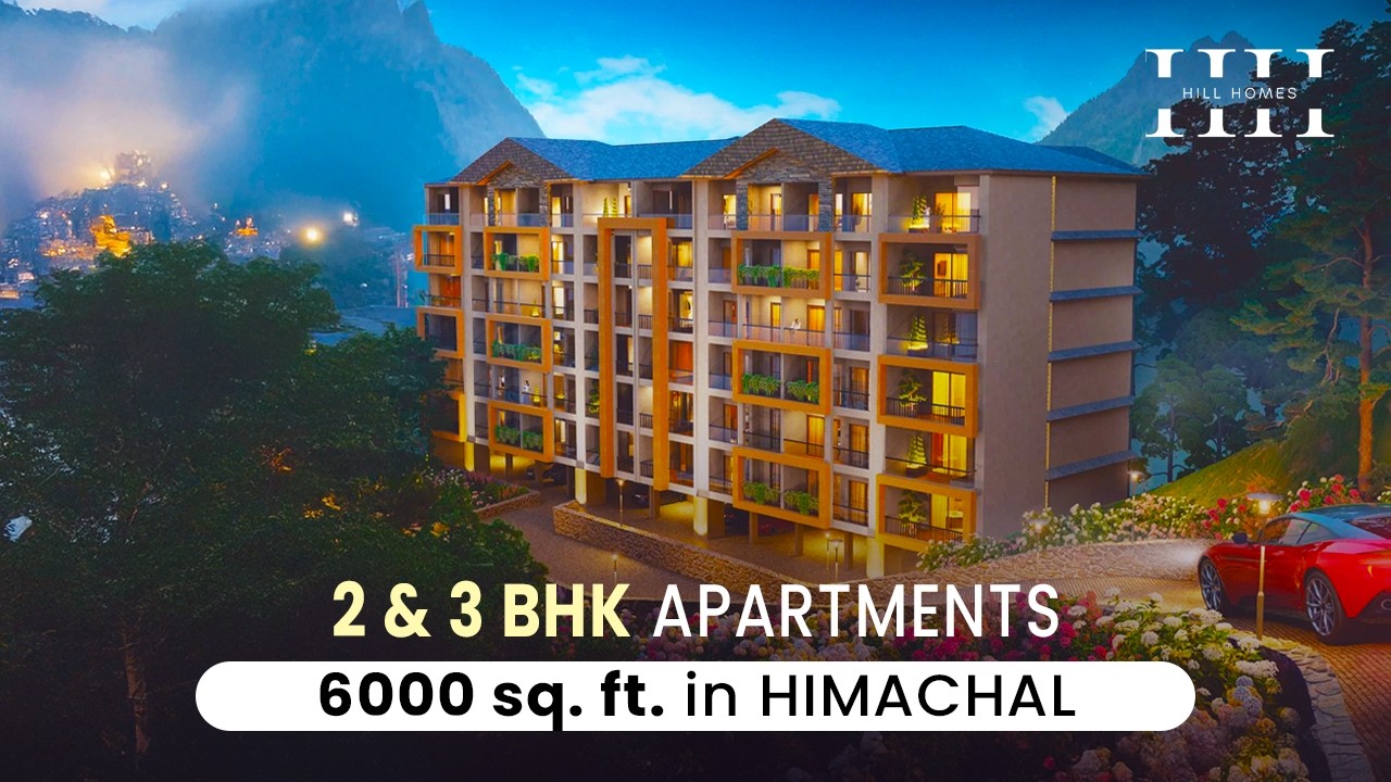 Hilltop Flats for Sale in Barog | Fully Furnished Homes | At Pre-launch Price