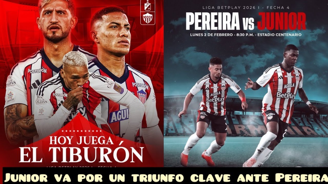 Junior va por un triunfo clave ante Pereira