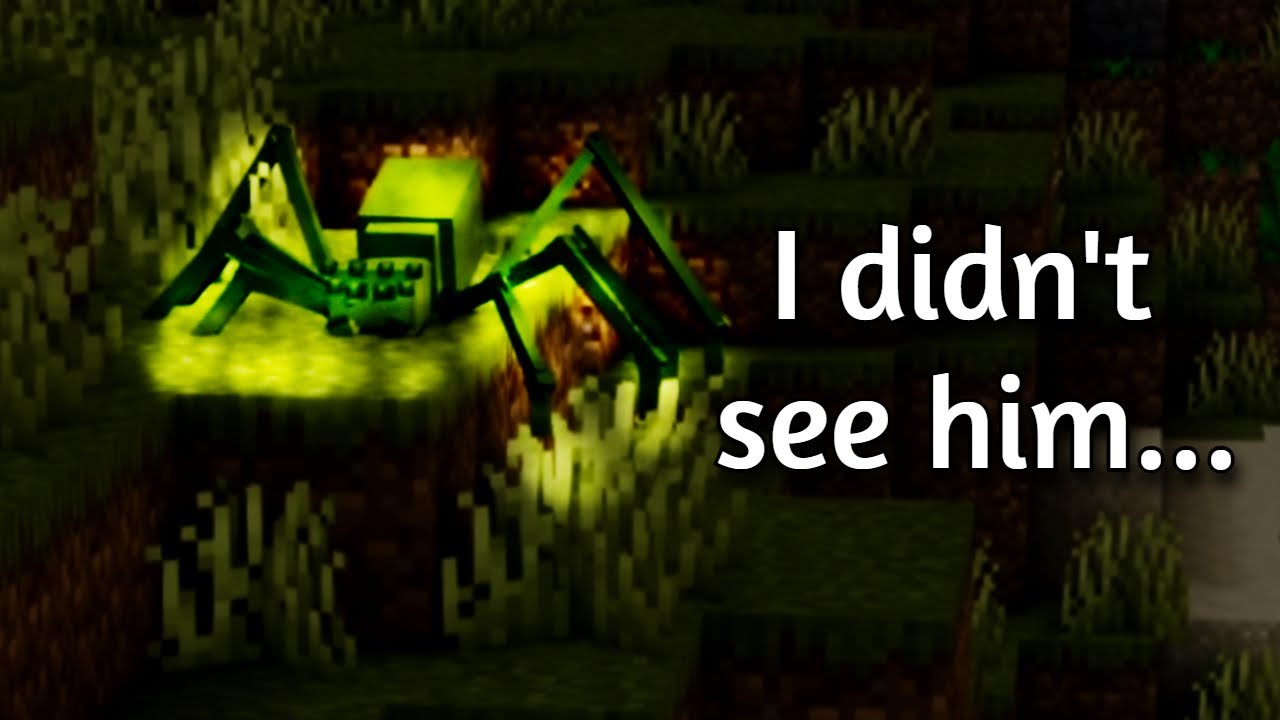 I tried spider mods with severe arachnophobia..