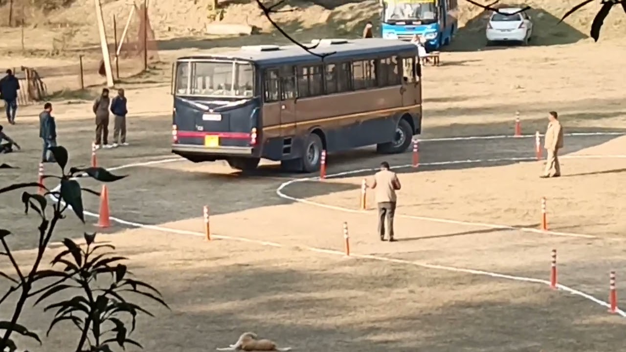 Hp police bilaspur Driving Test