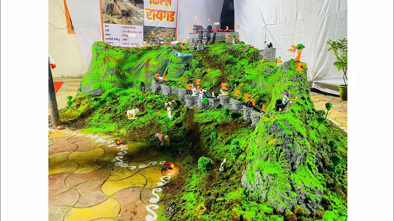 🚩MAKING OF RAIGAD FORT🚩छत्रपती शिवाजी महाराज की जय🚩