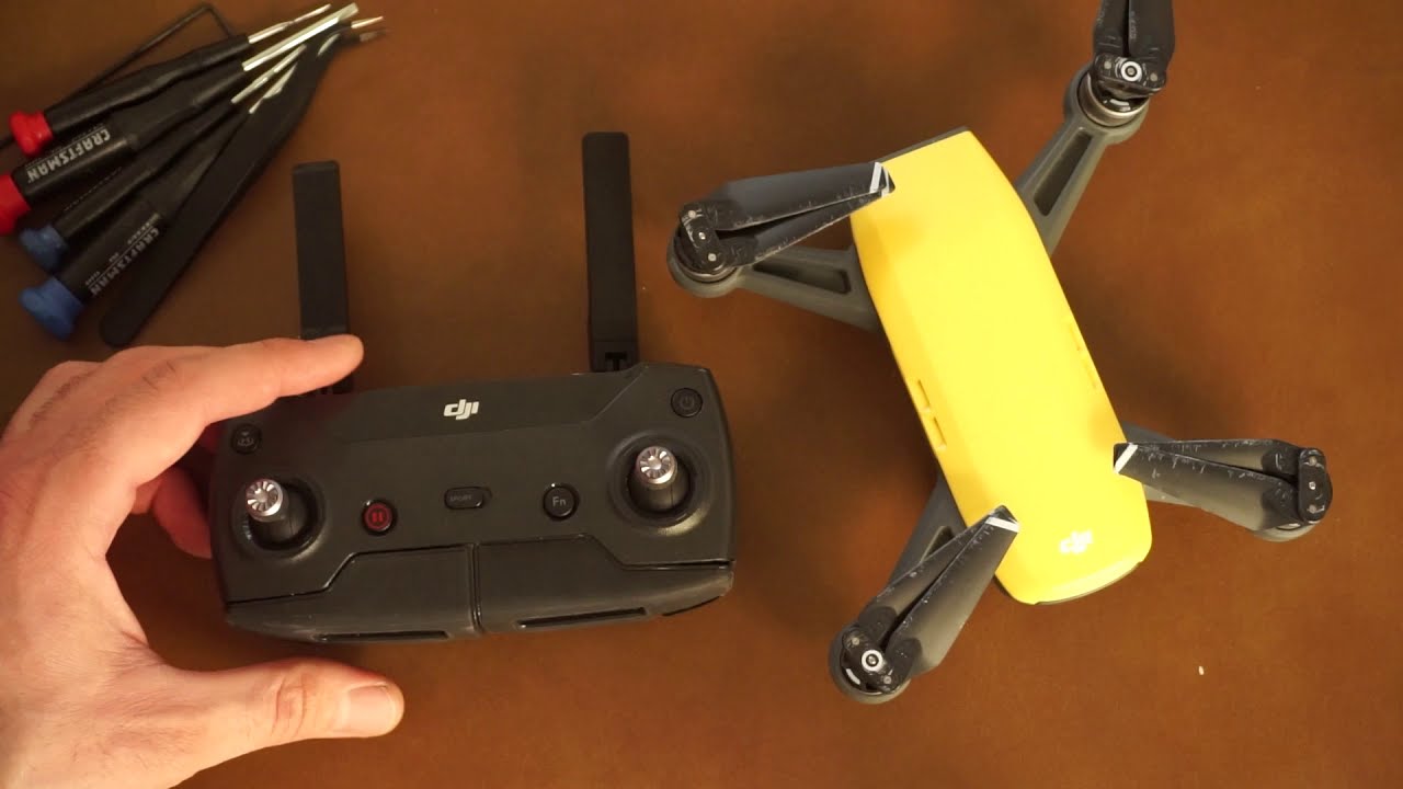 DJI Spark RC Repair Using Basic Hardware Hacking
