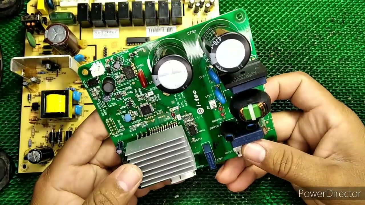 REPARACIÓN DE TARJETA INVERTER NEVERA HELADERA BACCO MOD. BR20A-M BCD-528WKPM