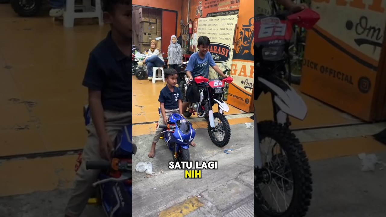 Beli Mini Gp dan Medium Trail 110cc di Garasi Omdick🔥 Wa:081514445028 #trailmurah #dealertrail #fyp