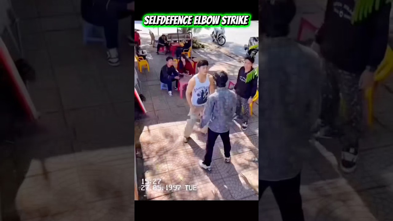 Selfdefense amazing elbow skills tutorial 🥋💥#selfdefense #combat #kungfu #martialarts #trending