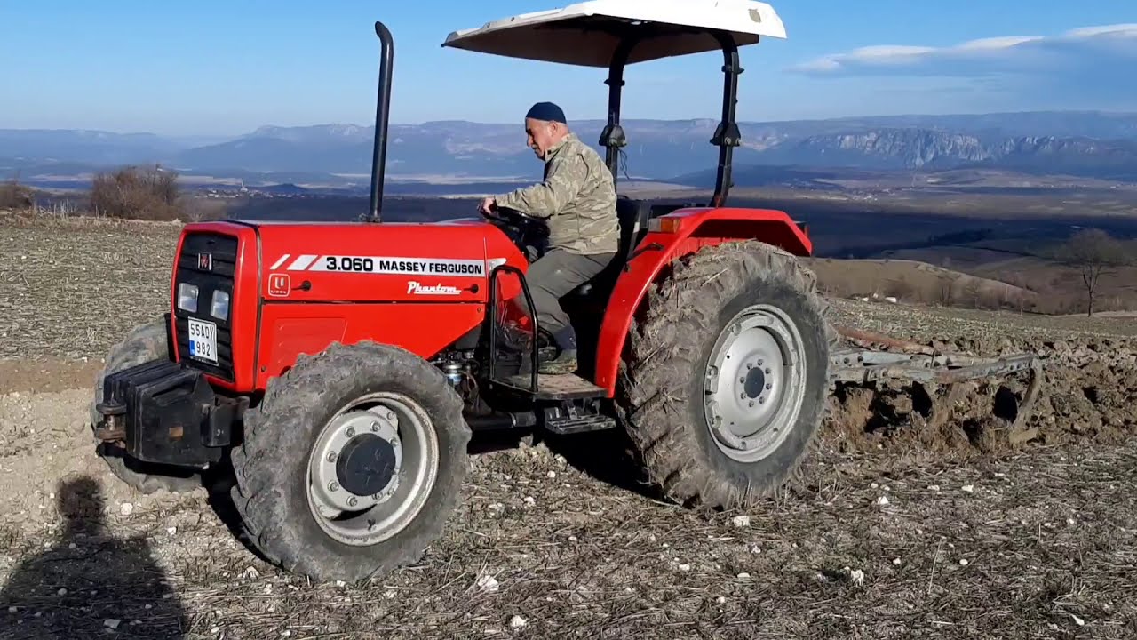 Massey ferguson 3060 phantom ile çift sürmek #masseyferguson #phantom3060