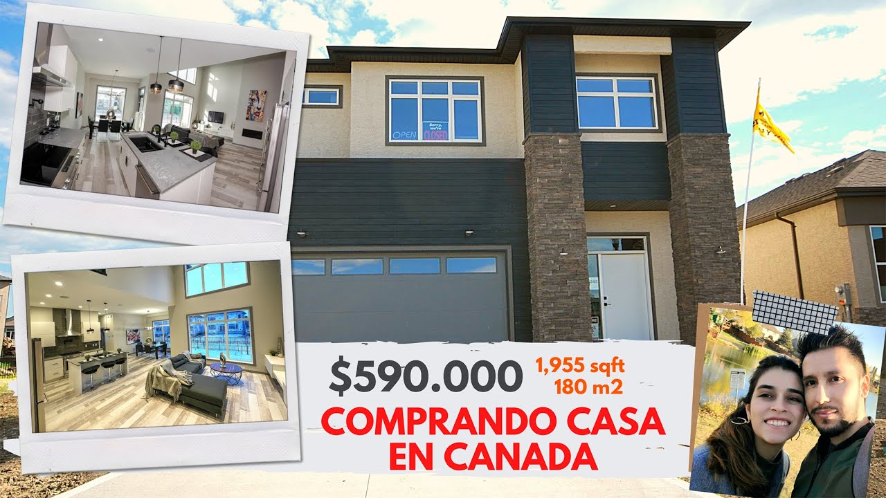 🏠 CASA de tus SUEÑOS 590.000 dólares! CONOCE TODO sobre como COMPRAR tu FUTURO HOGAR en CANADÁ!
