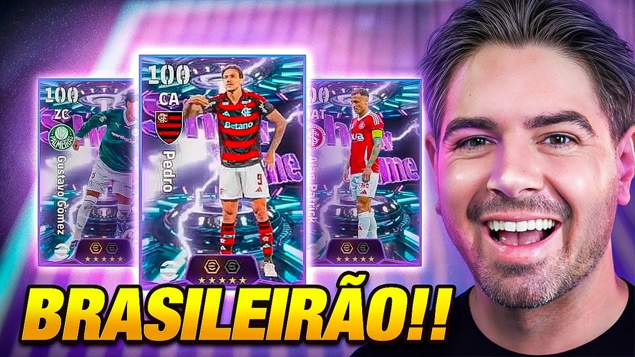 PACK OPENING DOS JOGADORES APELOEEES DO BRASILEIRAO! EFOOTBALL