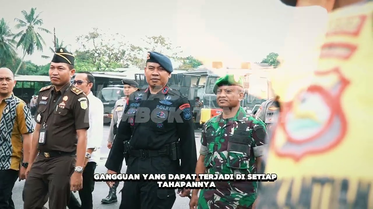 Apel Gelar Pasukan Gatari Tahun 2024 | Polres Lombok Tengah