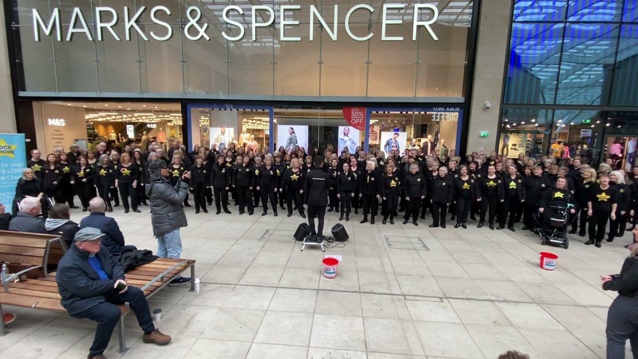 Wake Me Up Before You Go - Danny's Rock Choirs, Busking for Comic Relief 10/03/2024