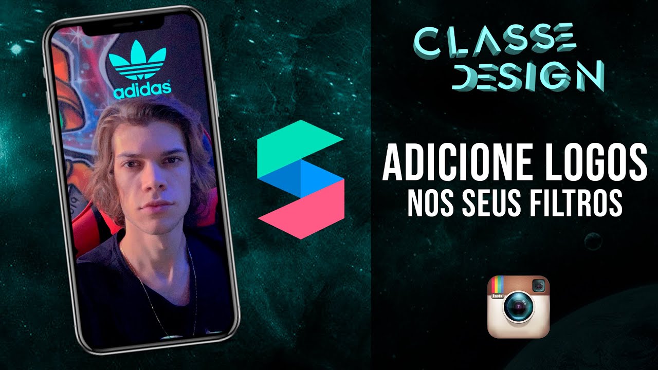 Adicione QUALQUER LOGO nos seus Filtros - SPARK AR