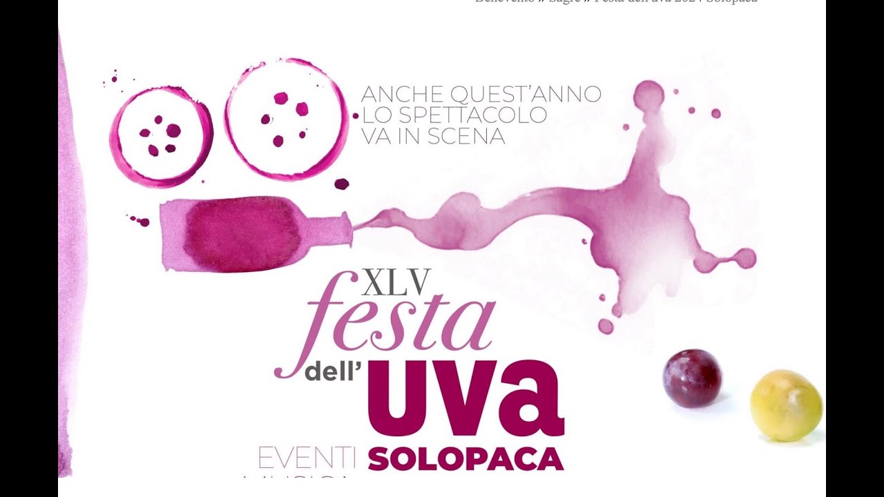 Festa dell'Uva Solopaca 2024 - Carri d'Uva a Solopaca