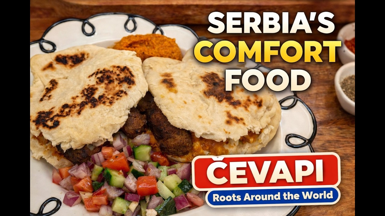 Serbia’s Most Beloved Comfort Food | Ćevapi | Roots Around the World Ep. 2