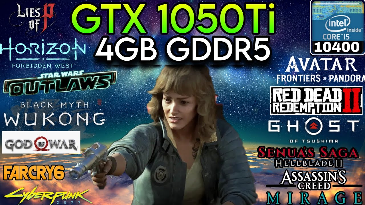 GTX 1050 Ti + i5 10400 & 24GB Ram - Test In 15 Games In 2024 !