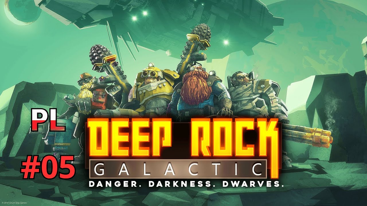 Escorta i zabijanie bossów. - Deep Rock Galactic - Gameplay PL Odc. 5