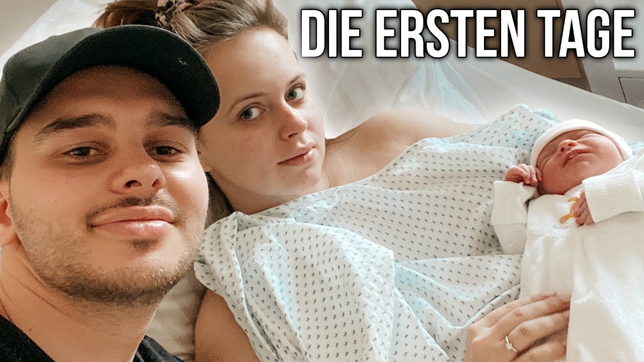 Die ersten Tage mit Baby 👶🏻 Wir dürfen nach Hause! 😍