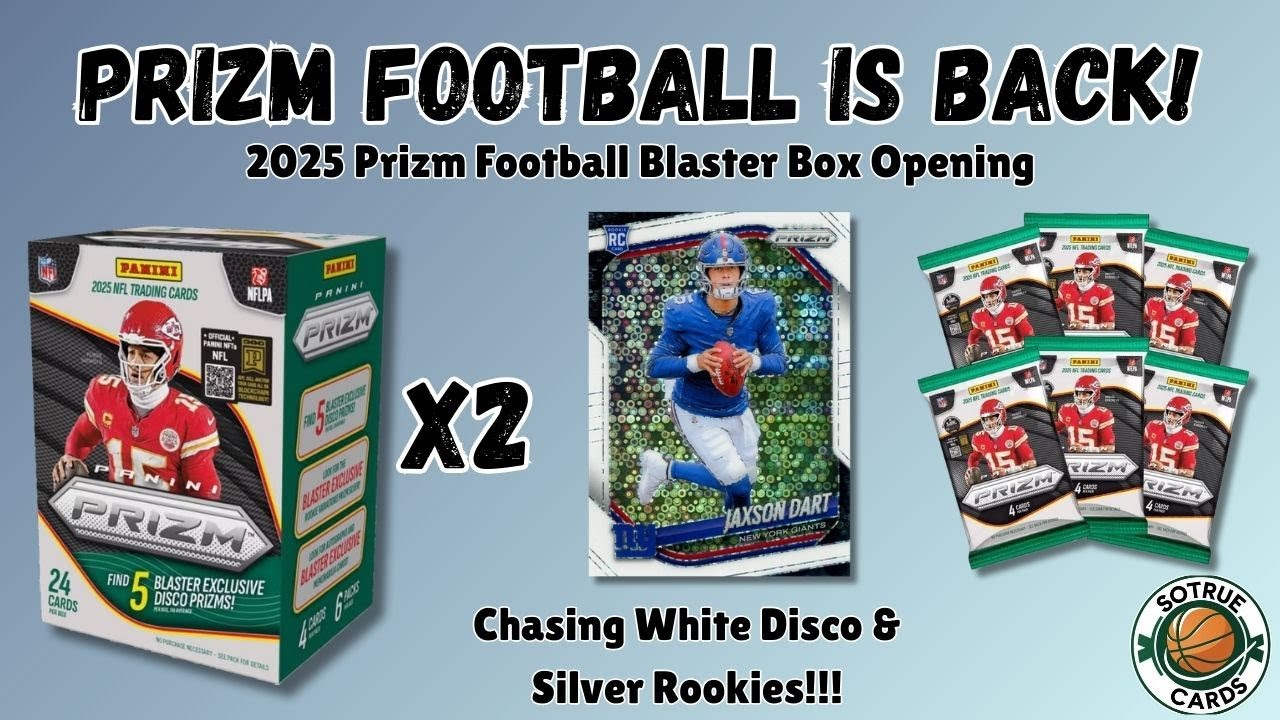 Prizm Football возвращается!!! Prizm Football 2025 | Параллельные версии White Disco!