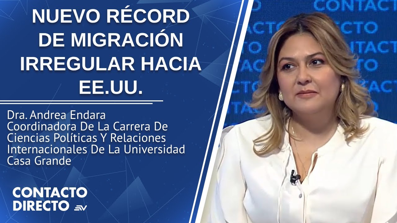 Entrevista con Andrea Endara - Coord. Carrera de Ciencias Políticas Univ. Casa Grande | Ecuavisa