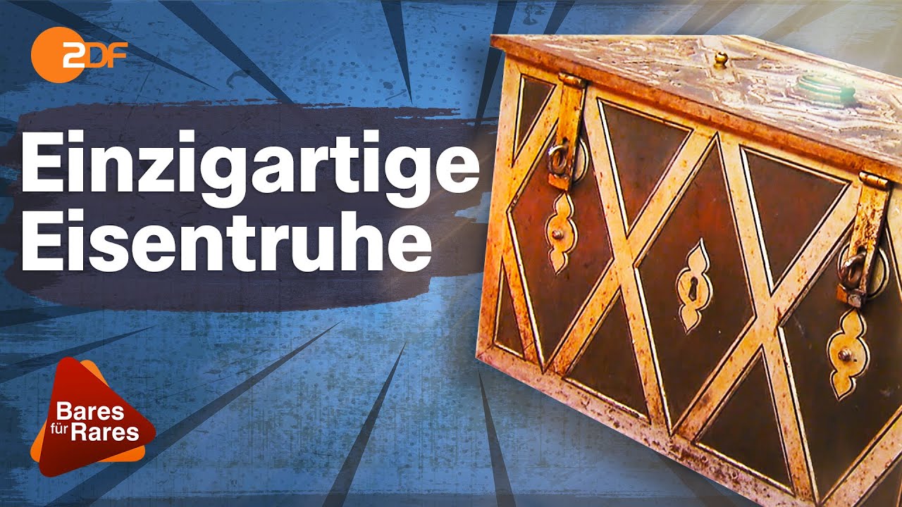 Schmucke Truhe! 200 Jahre alte Eisentruhe in Handarbeit | Bares für Rares