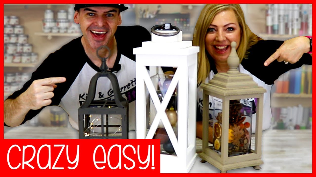 You Can Make These 3 Easy DIY Christmas Lantern Centerpieces
