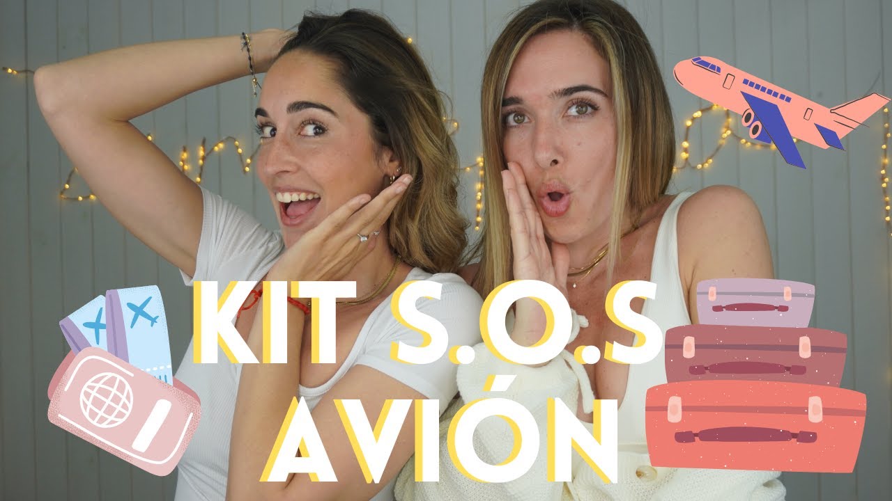 NECESER AVIÓN | Nuestro KIT de SUPERVIVENCIA en viajes largos!