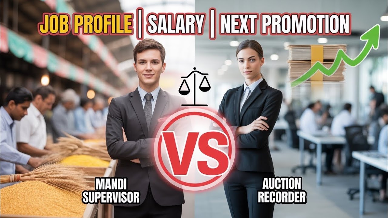 Mandi Supervisor job Profile. Auction Recorder Job Profile,Next Promotion,salary, diploma. #hssccet 