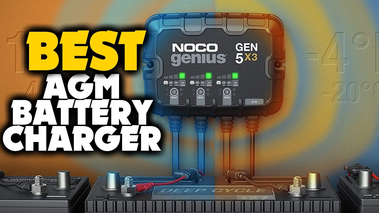 The 5 Best AGM Battery Charger in 2025 (Buying Guide)