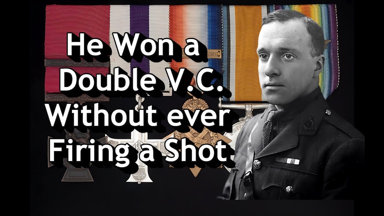 THE WW1 OFFICER WHO WON TWO V.C`s AND A MILITARY CROSS FOR OUTSTANDING HEROISM #history #ww1