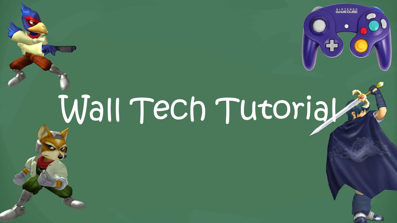 How To Wall Tech - Super Smash Bros. Melee