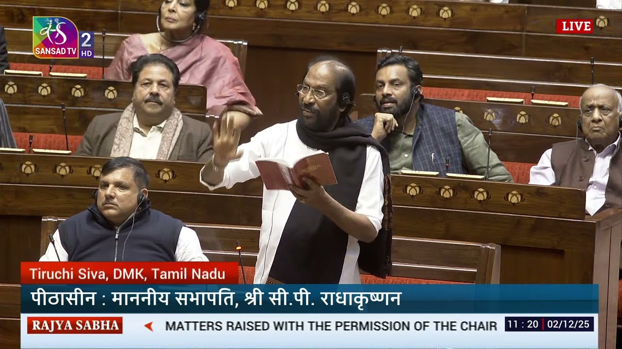 RS | Winter Session 2025 | Zero Hour | Matters raised with the permission of the Chair | 02 Dec, 25