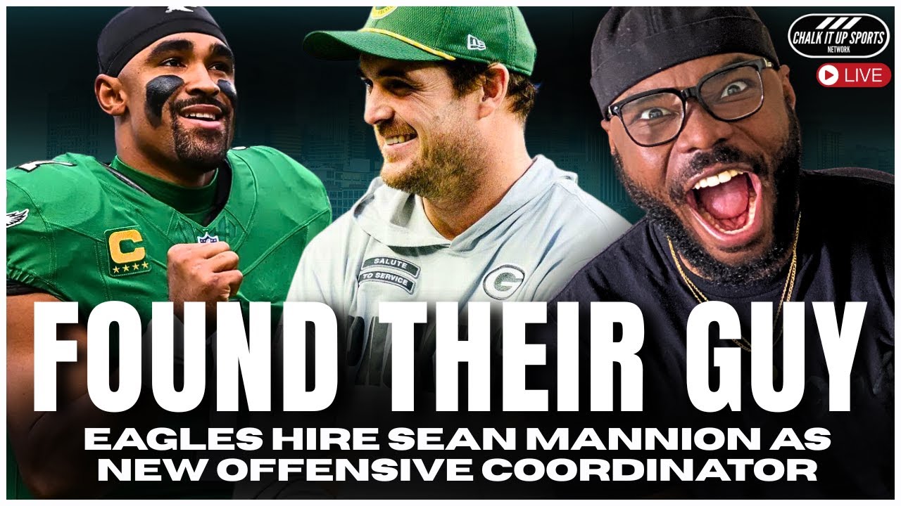 Big Move or Big Mistake? | Eagles Hire Sean Mannion as Offensive Coordinator | Chalk It Up Sports