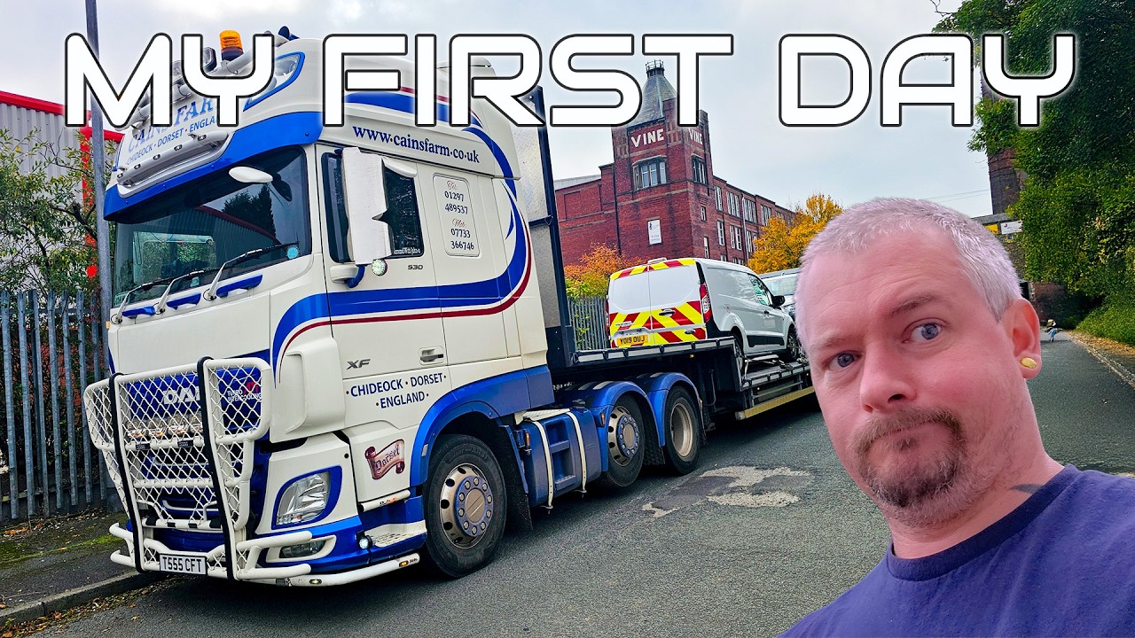 My FIRST Time Loading a Step Frame Trailer