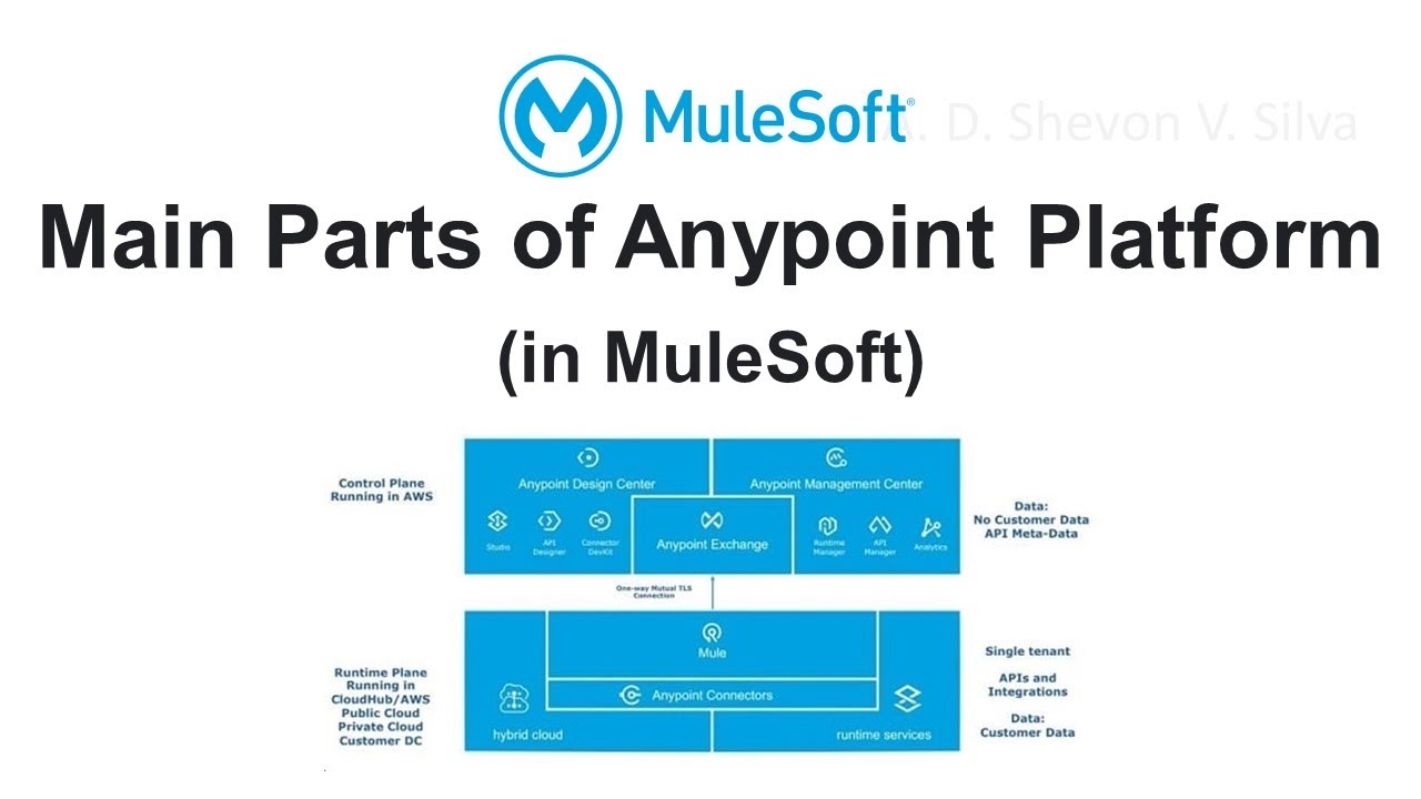 Main Parts of Anypoint Platform (in MuleSoft)