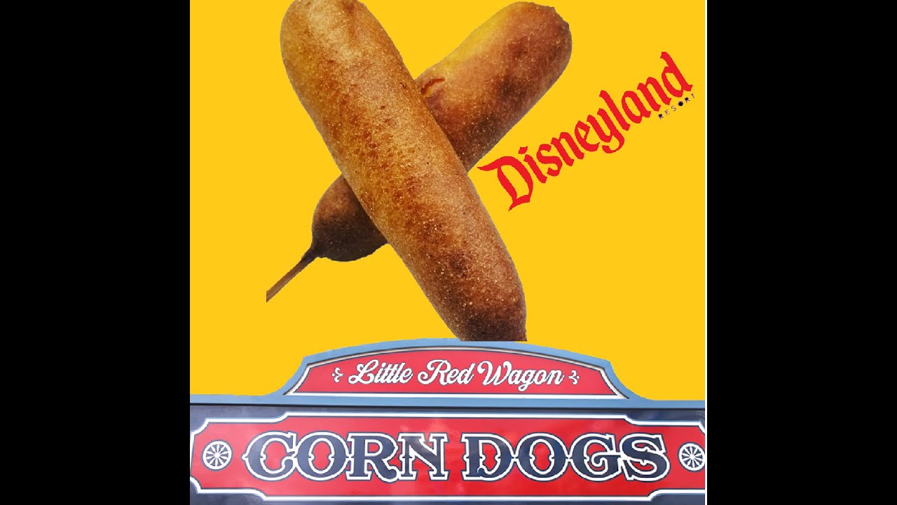 Homemade Corn Dogs Inspired By The Little Red Wagon @ Disneyland