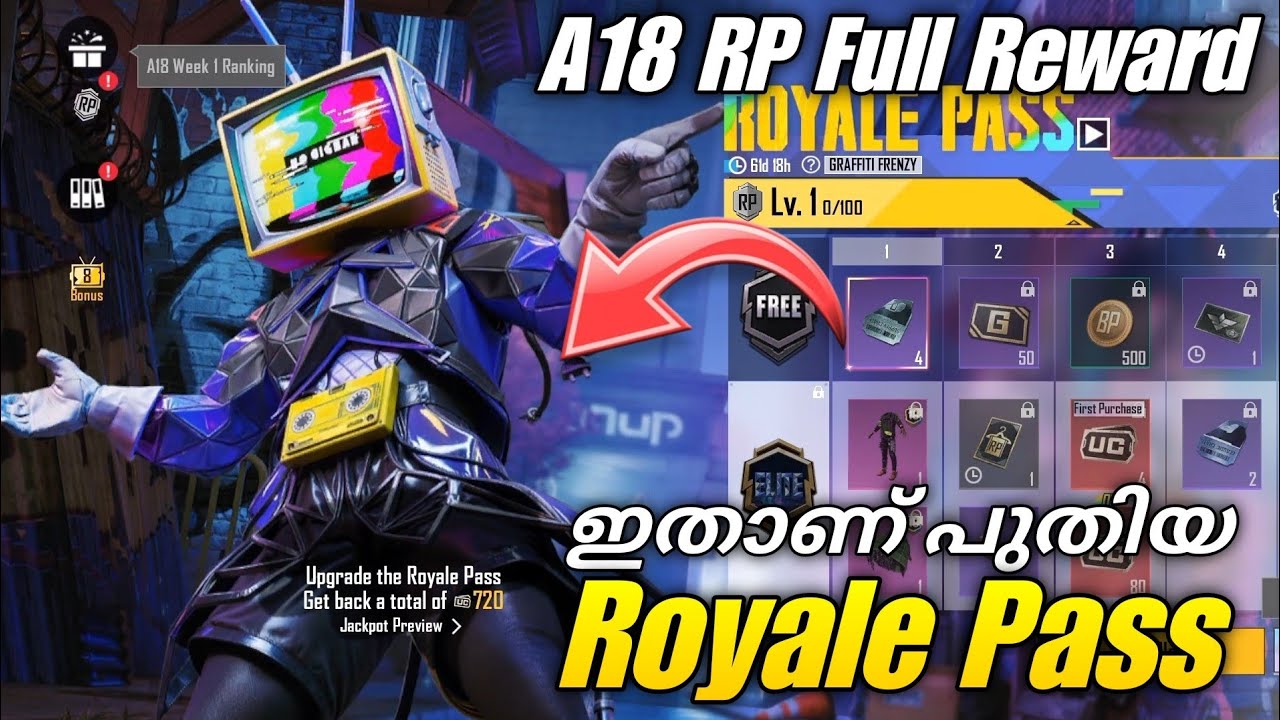 BIG CHANGES 🤯 A18 Royal Pass 1 TO 100 RP is Here | Next Royal Pass Bgmi | BGMI New Royale Pass