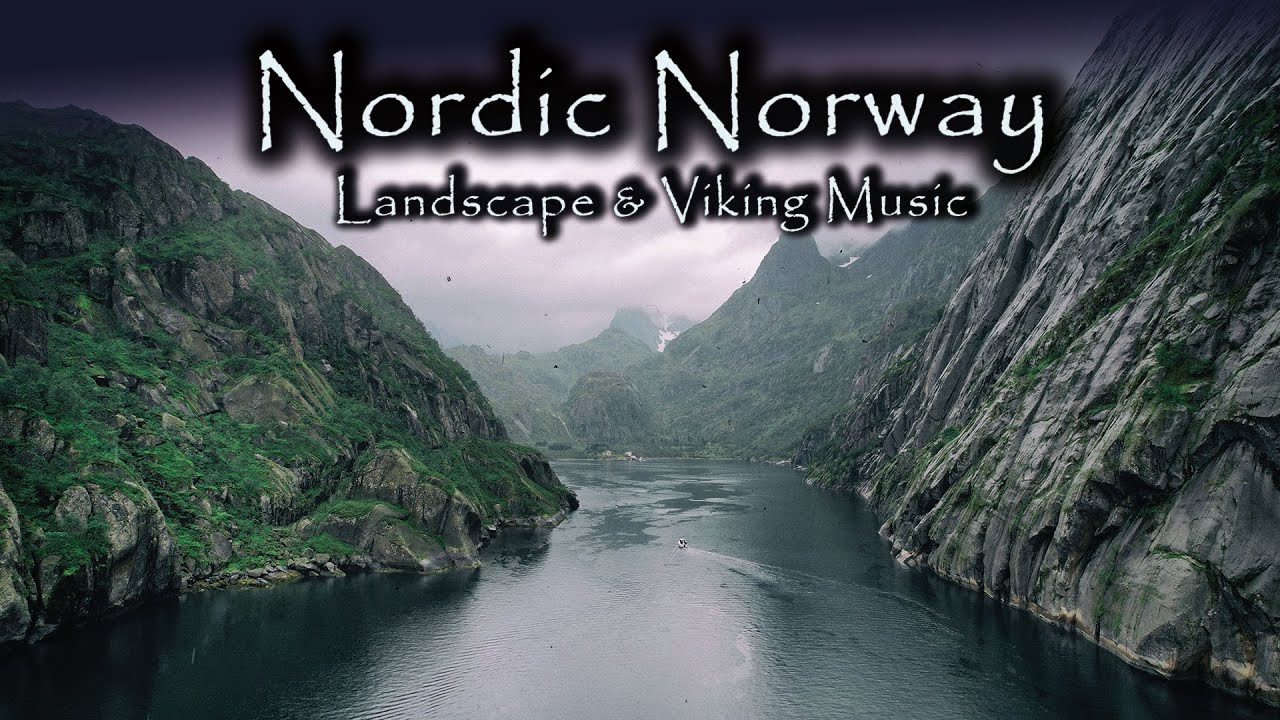 NORDIC NORWAY I Viking Music I Landscape with place names I 🇳🇴 Norwegen Rundreise Recap I 4K