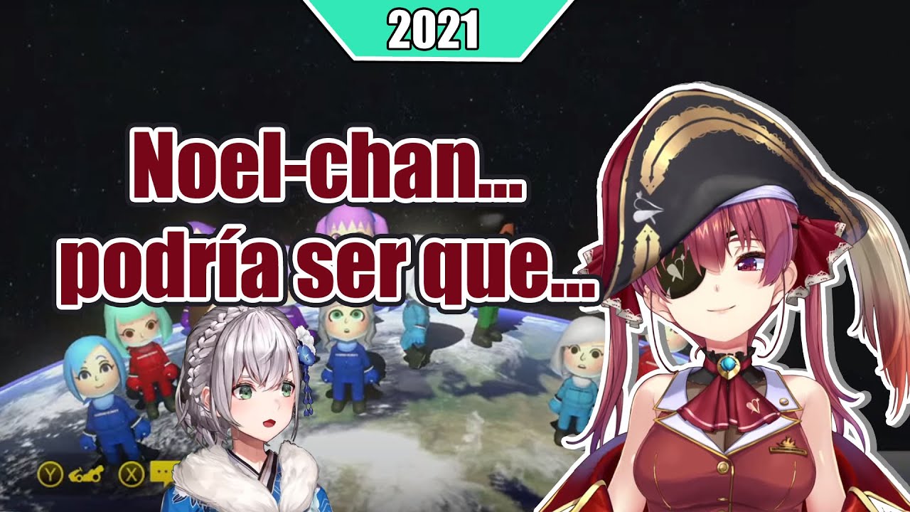 Marine molesta a Noel por estar en último lugar I Hololive Sub Español