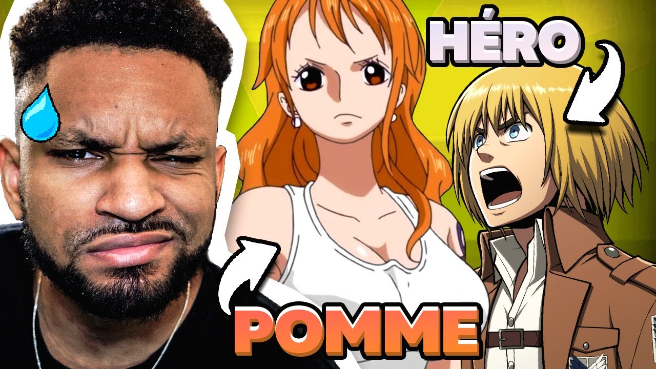 Le VRAI NOM des PERSONNAGES D'ANIME