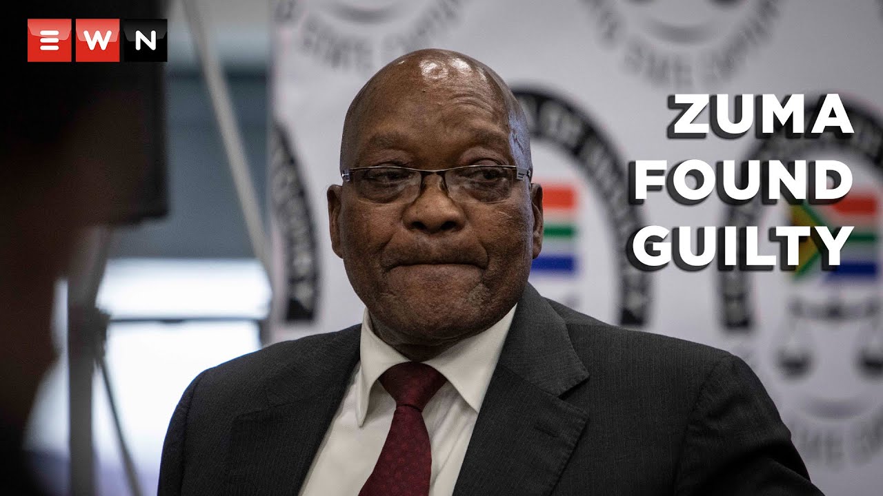 ConCourt finds Zuma guilty of contempt of court; sentenced to 15 months of imprisonment